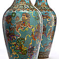 Frank lloyd wright window and chinese cloisonne top 20th century design and decorative arts events at heritage auctions