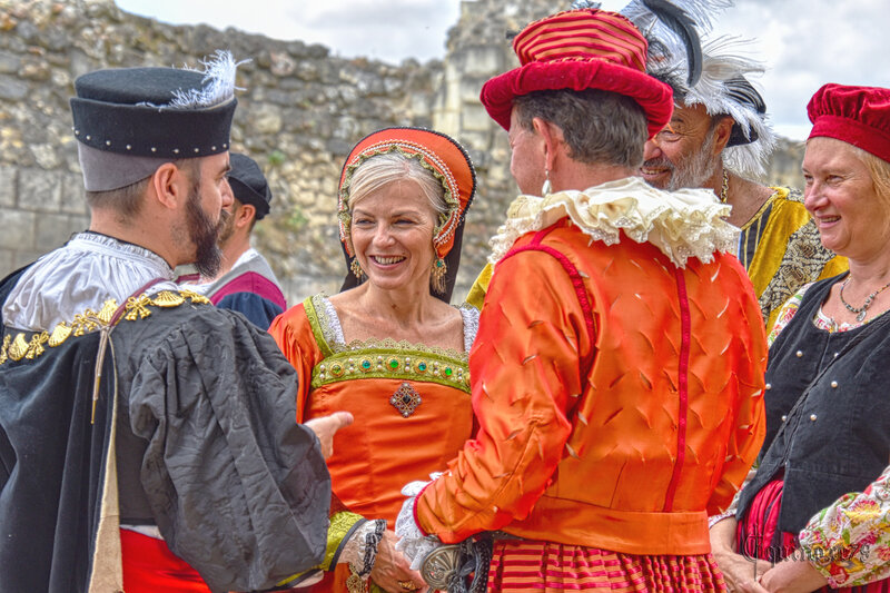 Forteresse Royale de Chinon, César Borgia vient remettre à Louis XII le jugement qui annule son mariage avec Jeanne de France (Time Travel 1498) (12)