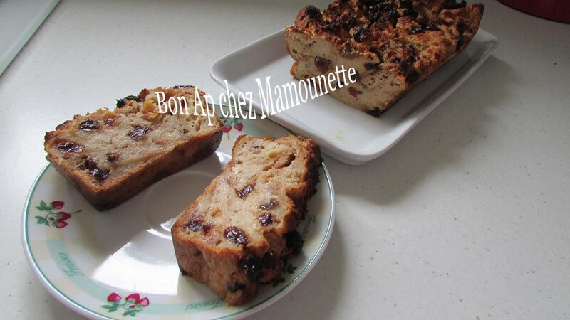 Pudding pain campagne cracotte cranberries raisins secs 008-