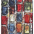 ian rhodes multicolore rouge