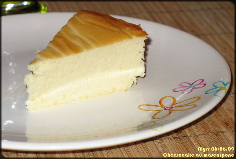 Cheesecake Fromage Blanc Mascarpone Delices D Alyss