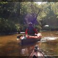 Descente du canal de lacanau-lège en kayak.