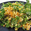 Salade de chou kale aux betteraves