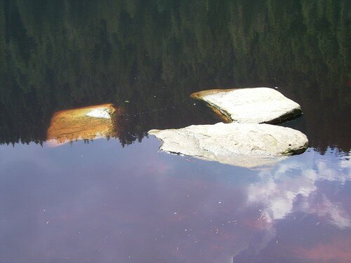 Glaswaldsee - le niveau monte