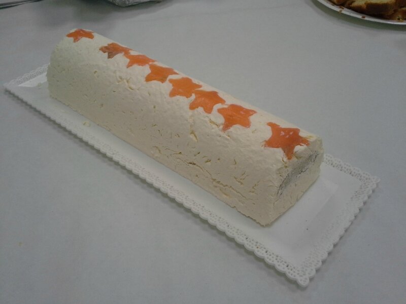 Terrine de poisson , truite saumonée et asperges L 'telier de Stell