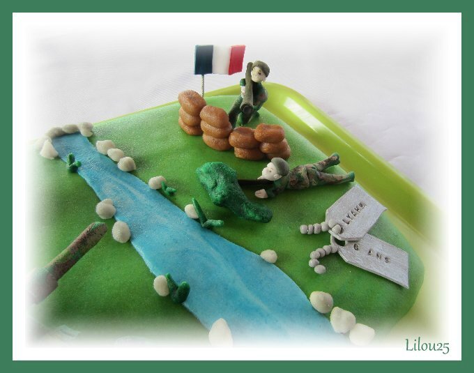 Gateau Militaire Gateaux En Fete De Lilou 25