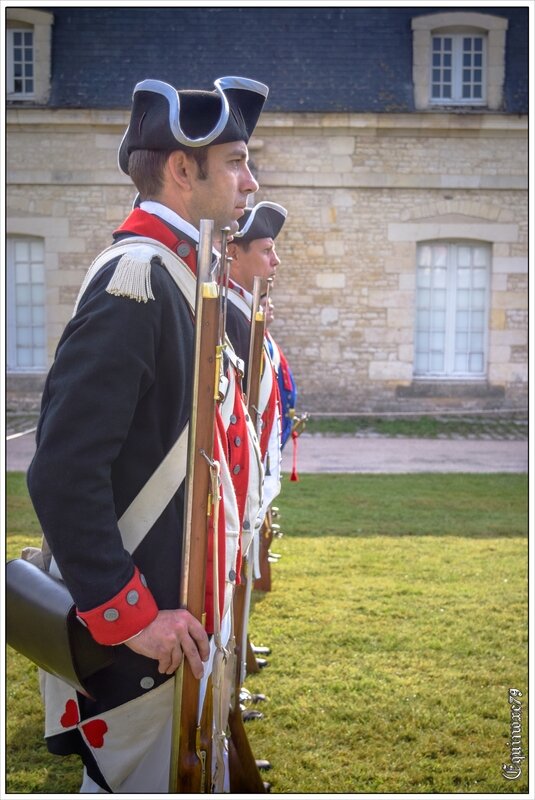 Rochefort, Incorporation du Corps Royal d'Infanterie de la Marine (2)