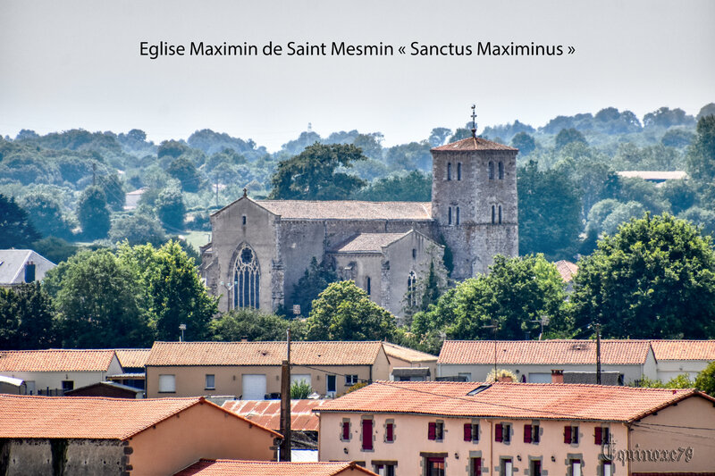 Eglise Maximin de Saint Mesmin « Sanctus Maximinus »