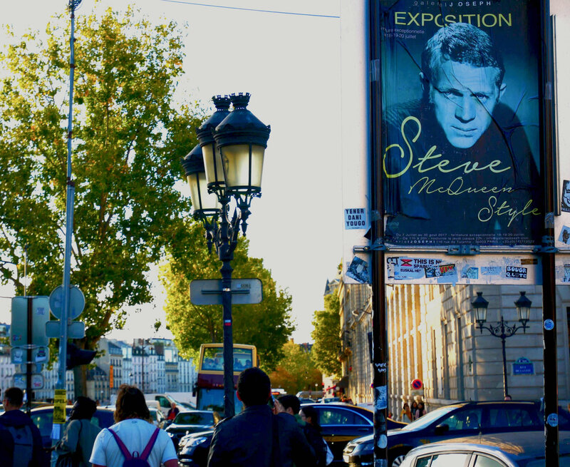 Steve McQueen in ParisFrançois Montagnon auteur-Photographe-© 2019 FOM'SEL & Thanon Oδυσσεύς