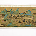 With signature of qiu ying (china, qing dynasty, 1644-1911), along the river during the qingming festival