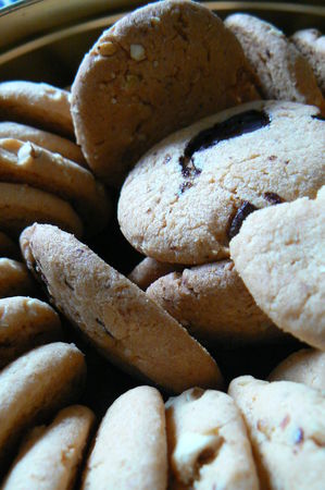 Biscuits au chocolat chaud - Les recettes de Caty