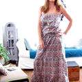 Robe bustier Liberty