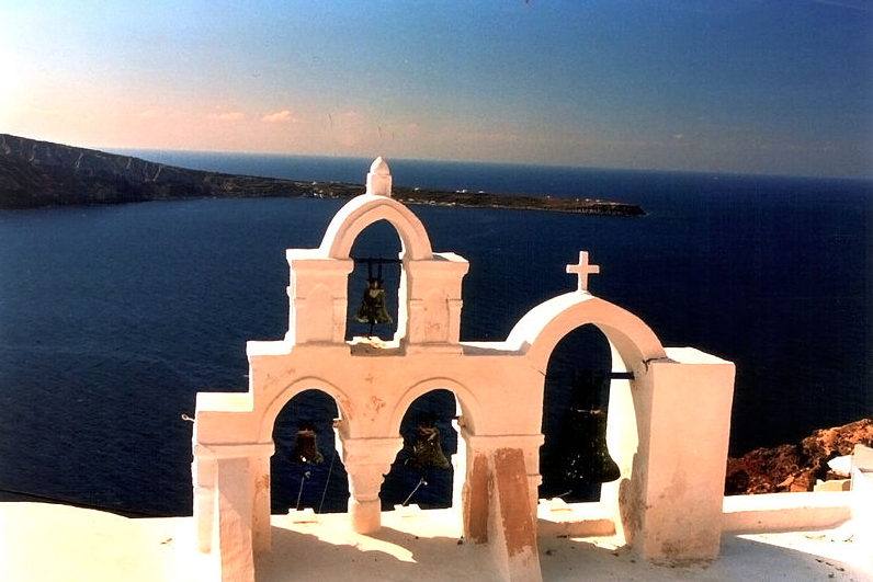 Chapelle orthodoxe à Oia