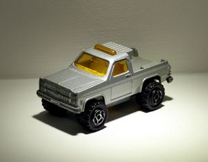 Chevrolet blazer depanneuse de chez Majorette 04