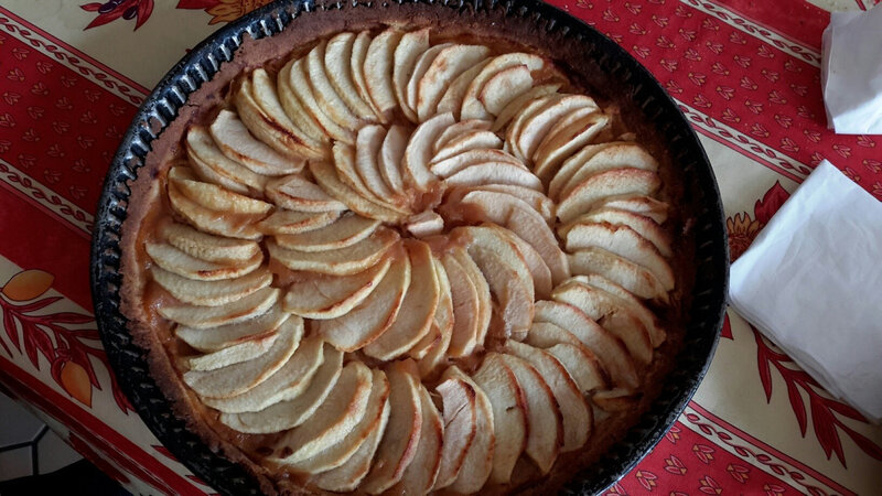 A Annick tarte aux pommes