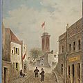 Guillaumain Edouard, rue des rosiers à Montmartre en 1871
