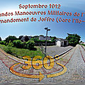Septembre 1912 - les grandes manoeuvres militaires de l’ouest sous le commandement de joffre (gare l'ile-bouchard)