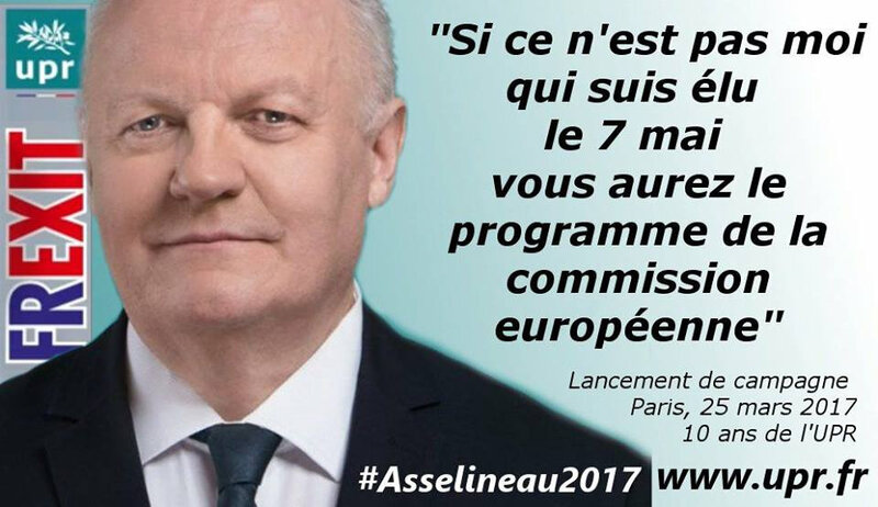 Si ce n'est pas moi qui suis élu le 7 mai 2017