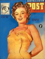 1952-MM_in_REID_swimsuit-mag-1953-01-29-Australian_Post-australie