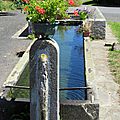 abreuvoir à Bessat (Vernines)