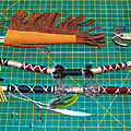Fabrication de lance, arc, carquois, flèches, tomahawk - how to spear, bow, quiver, arrows, tomahawk
