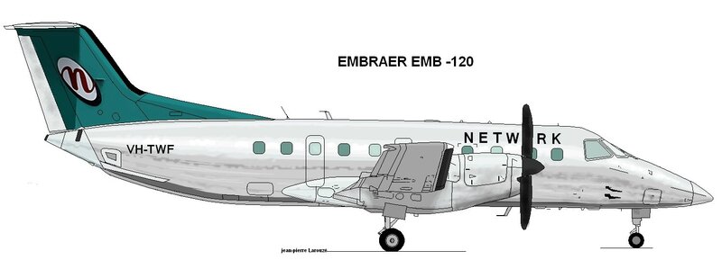 emb 120 x plane