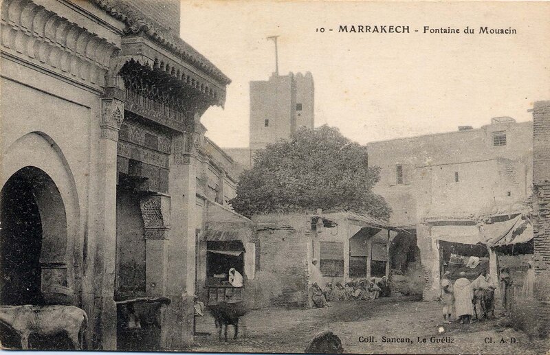 CP_M_Kech_ancien_Fontaine_Mouassine_05