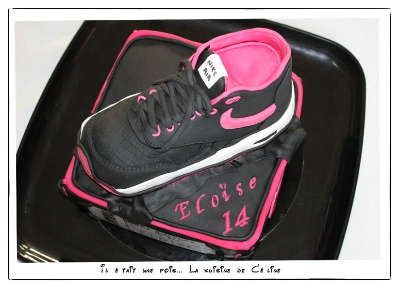 Air Max Cake Gateau Basket Nike Il Etait Une Fois La Kuisine De Celine