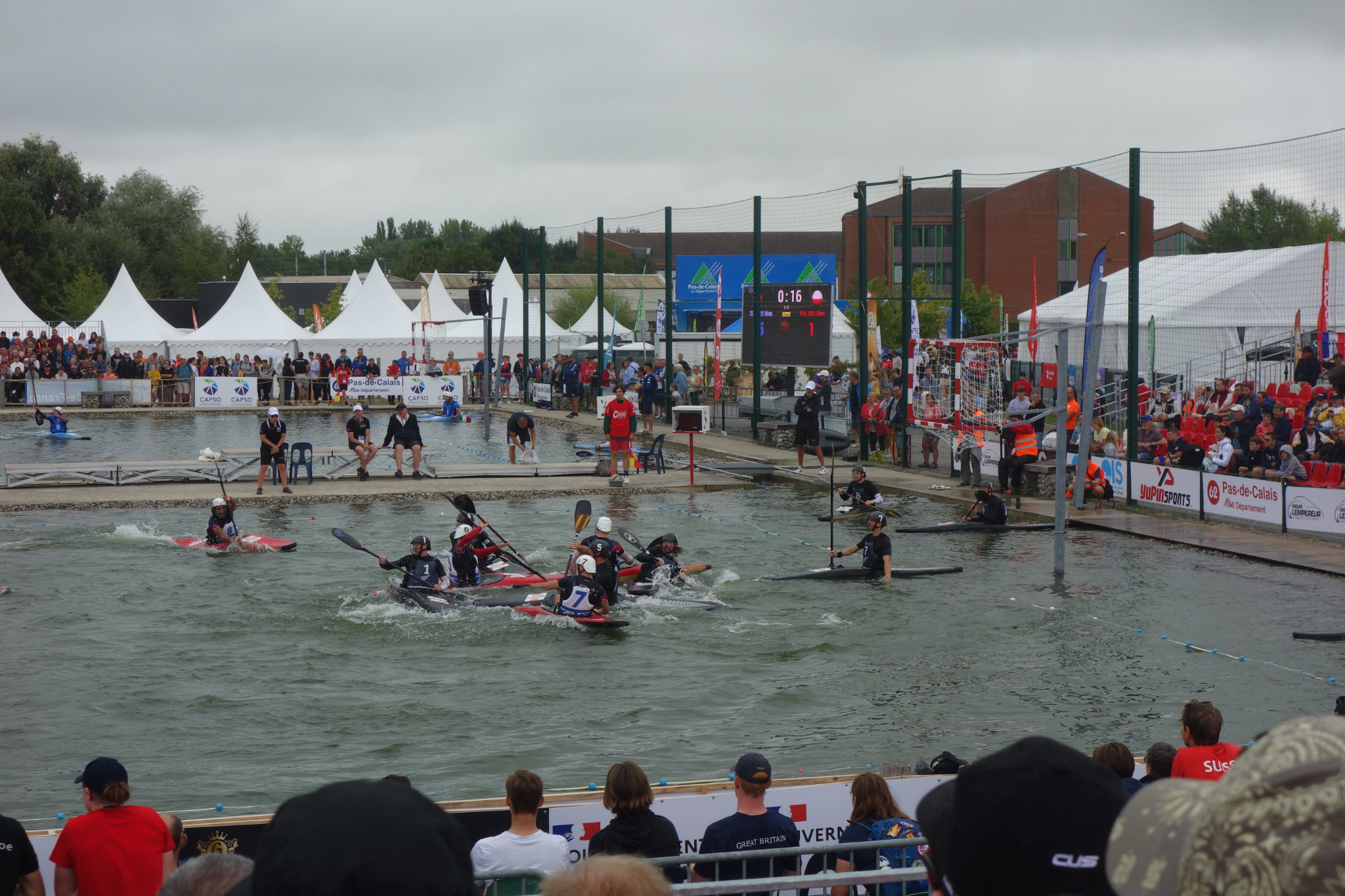 KayakPolo championnats du monde à Saint Omer promenboulonnais