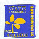 le logo du collège  collège saint DOMINIQUE