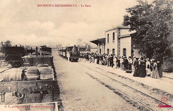Bourbon l'Archambault gare