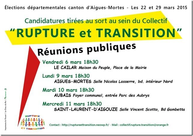 Rupture et Transition fly 2015[1]