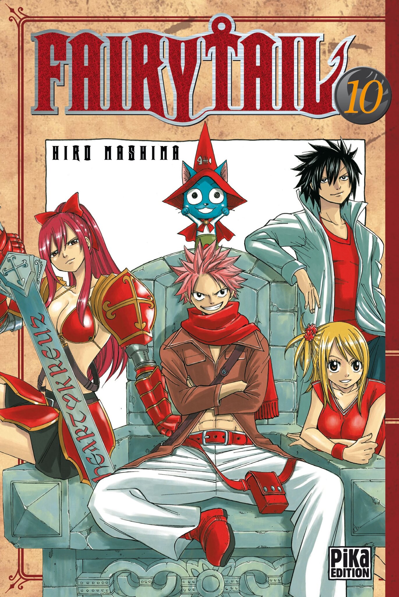 Collection Fairy Tail Marchand De Journaux Fairy Tail, tome 10 - extraits - Le monde enchanté de Marine