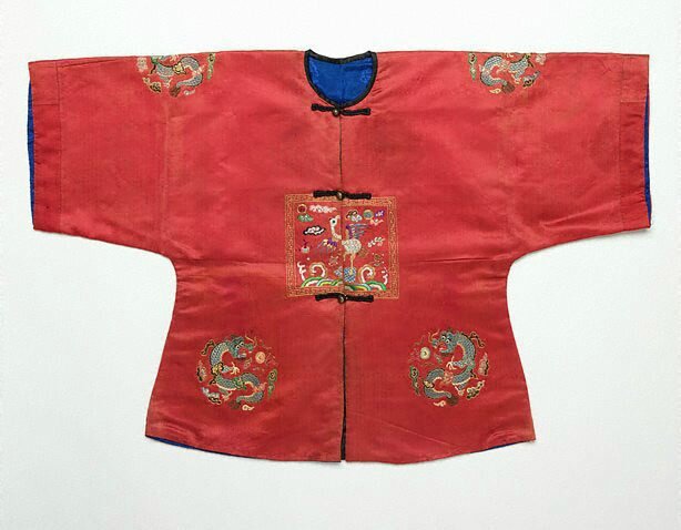 Child's surcoat with third rank badge, Viet Nam, Nguyen dynasty, circa ...