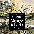 Voyage a paris de Mozart