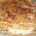 Tarte flambée pommes-cannelle