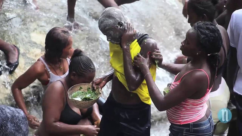 Bain de chance de fin d'année