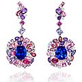 Chopard’s tanzanites earrings red carpet collection