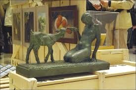 Résultat de recherche d'images pour "la jeune fille au chevreau"