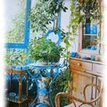 Déco bleue