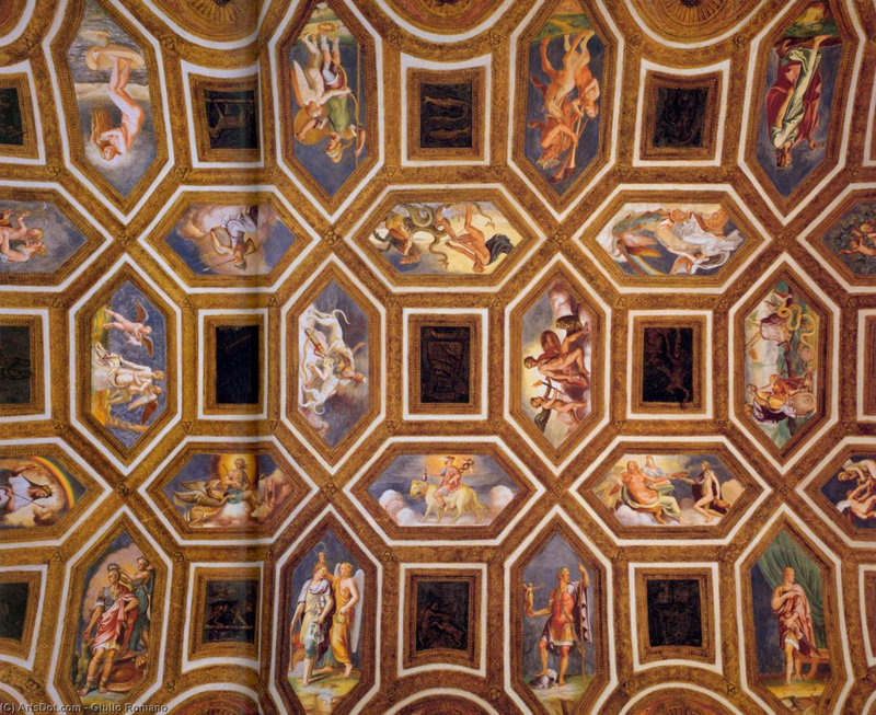 Giulio_romano-ceiling_decoration
