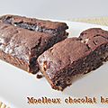 Moelleux au chocolat et au halva (sans gluten)