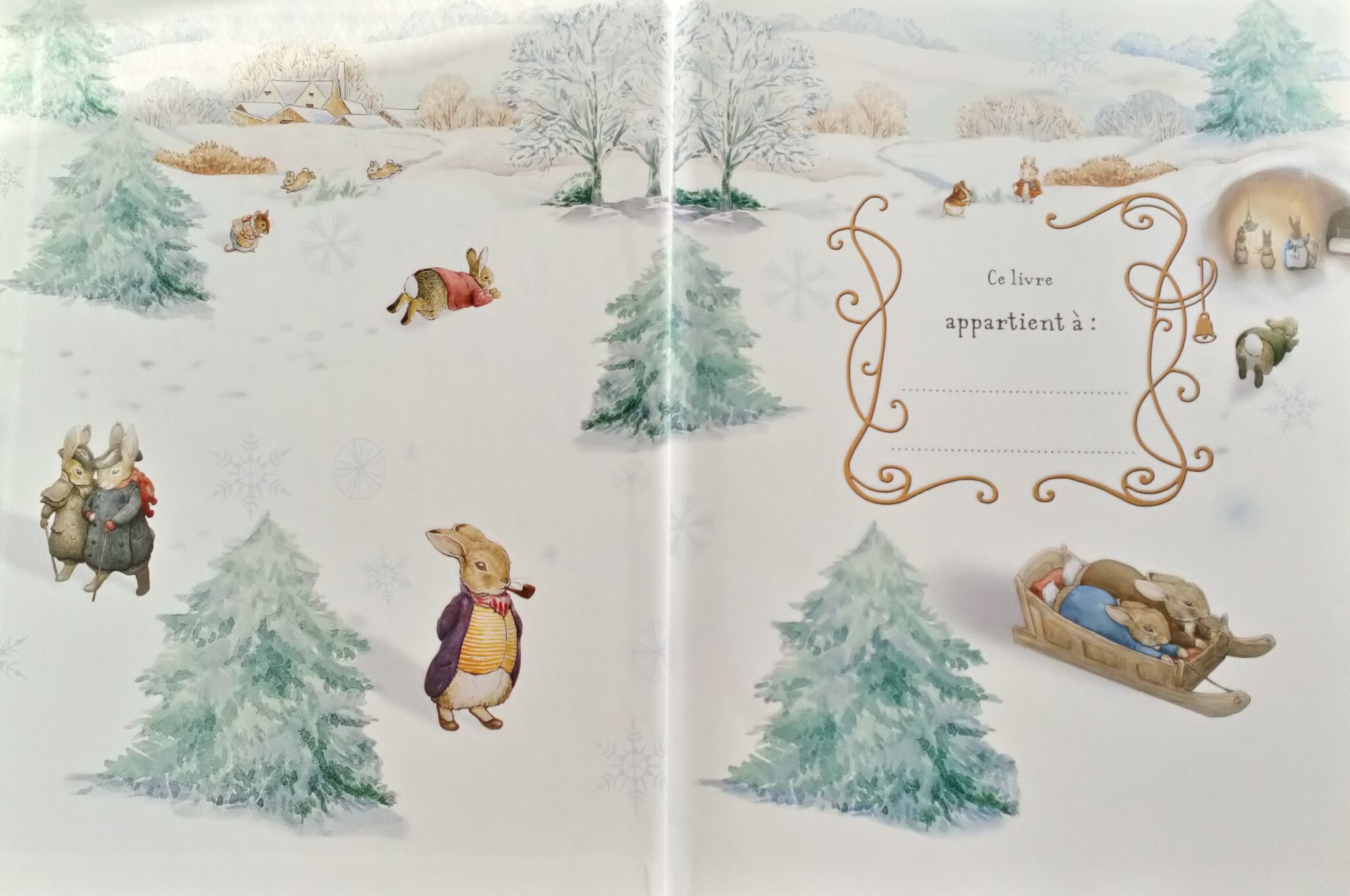Livres illustrés Les cadeaux de Noël de Pierre Lapin, Beatrix Potter -  Albums