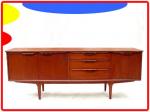 Enfilade en teck vintage 1950 par Jentique