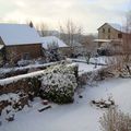 Coussac-Bonneval sous la neige