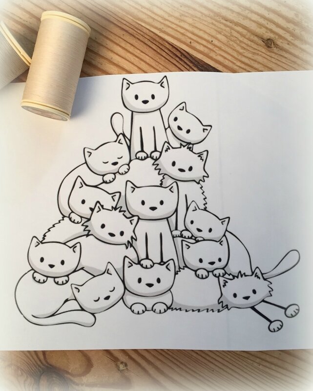 pyramide de chats