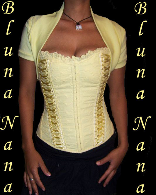 corset jaune