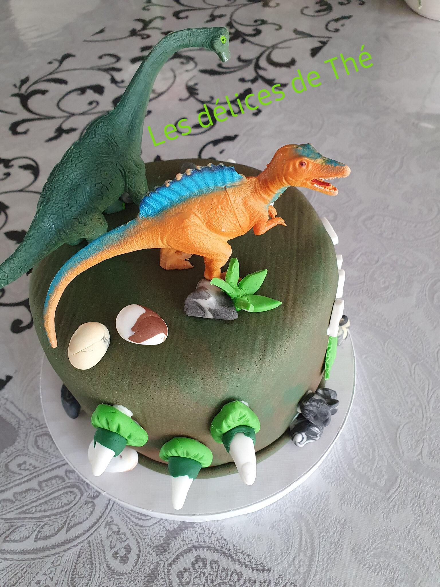 Gateau Dinosaure Les Delices De The