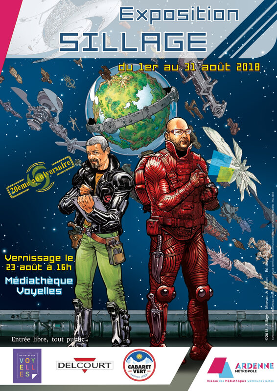 affiche expo Sillage