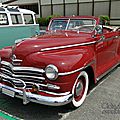 Plymouth special deluxe convertible 1946-1948